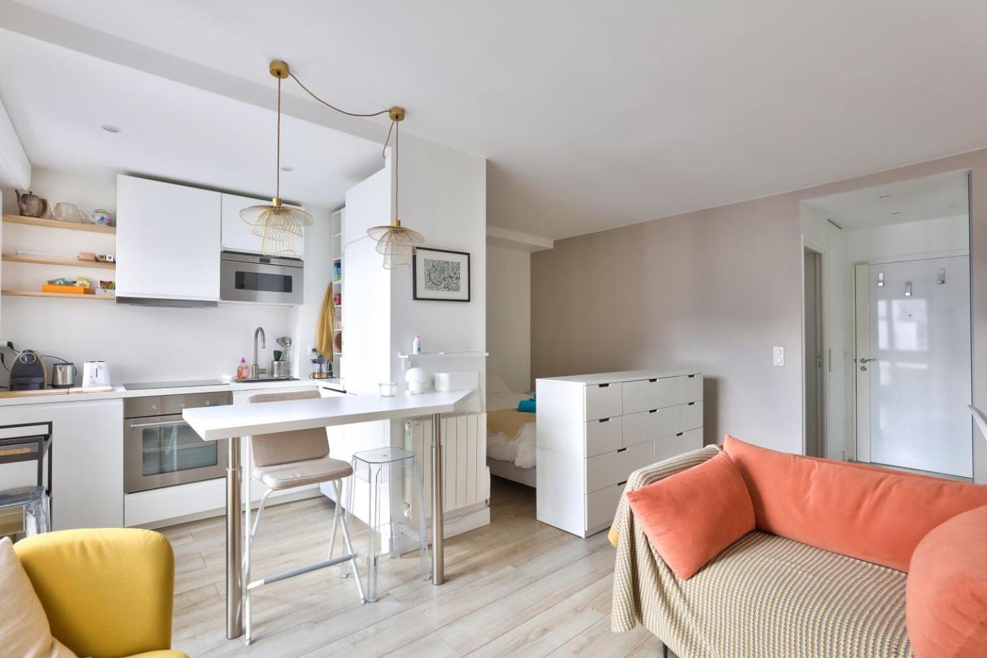 Bel A 5 Min A Pied De La Station De Metro Apartment Paris